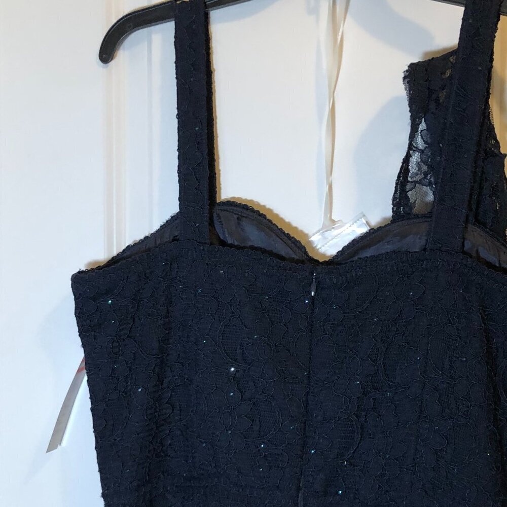Ideas by Barbara Gown Style# 5825 NAVY BLUE Size M NWT - Picture 14 of 16